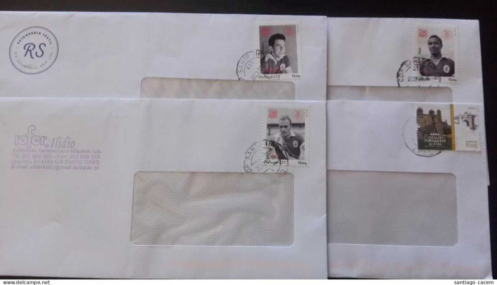Cartas Portugal modernas Circuladas