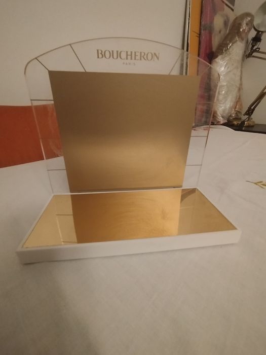 Expositor de Perfumes/Joias de Luxo Boucheron Paris – Peça de Coleção/Decoração