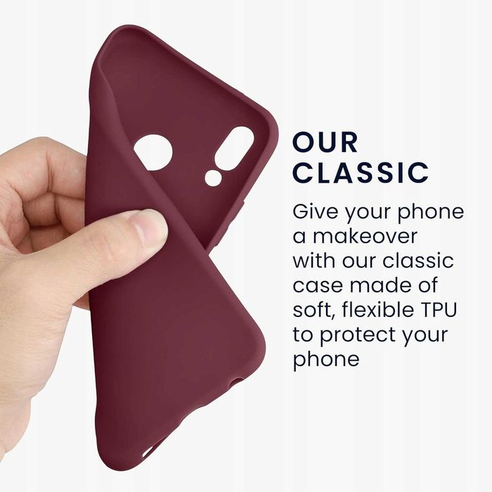 kwmobile Etui kompatybilne z Huawei P20 Lite – miękkie, cienkie