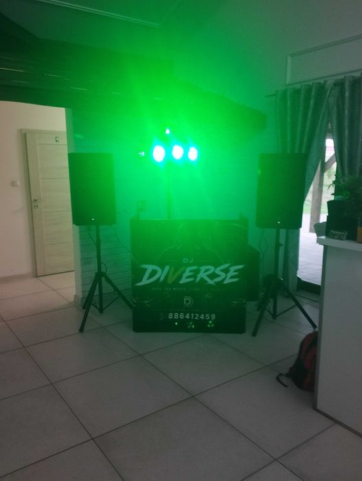 Dj diverse na  imprezy.Urodziny jubileusze,imprezy firmowe.
