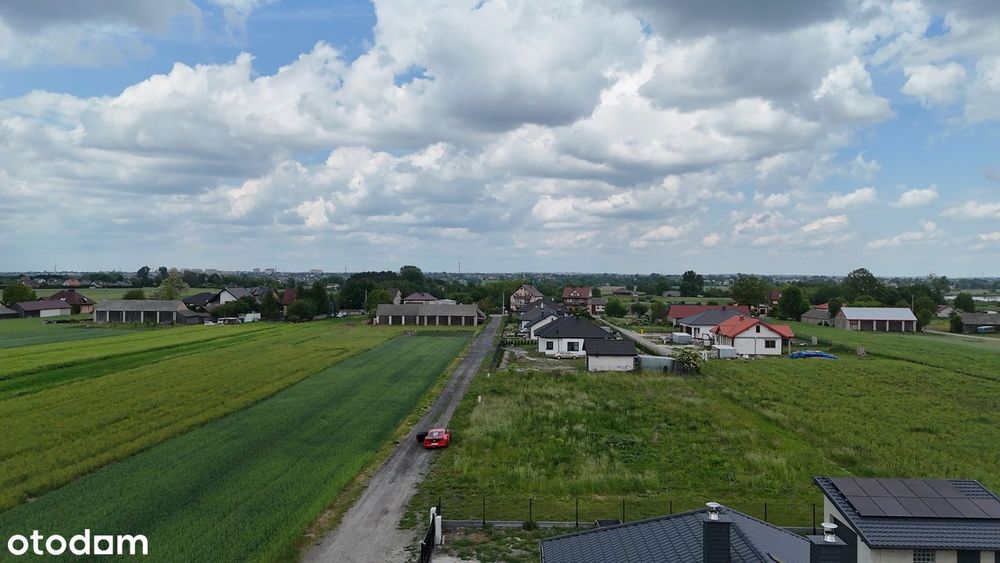 Działka budowlana 1000 m² z mediami, Pniówek, niedaleko szkoły - Widok 5