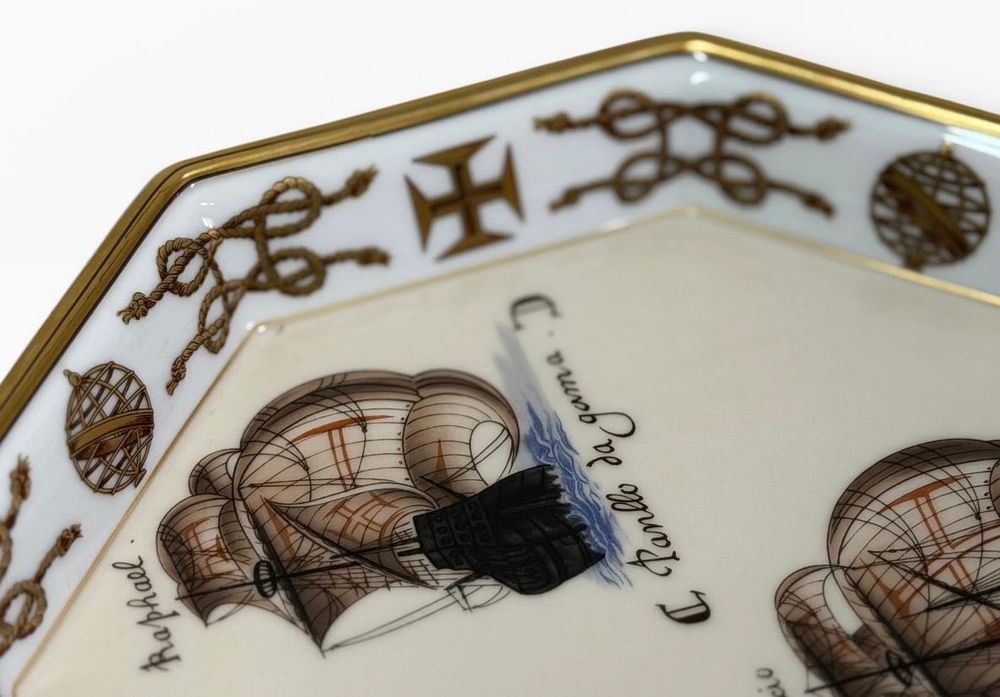 Prato Oitavado "Armada de Vasco da Gama" - Vista Alegre