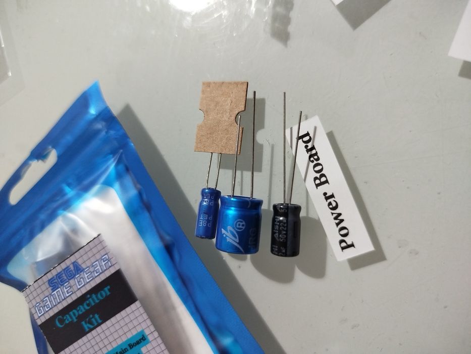 Kit condensadores Sega Game Gear