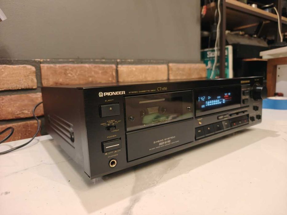 PIONEER CT-656 Magnetofon 3 głowicowy w znakomitym stanie !