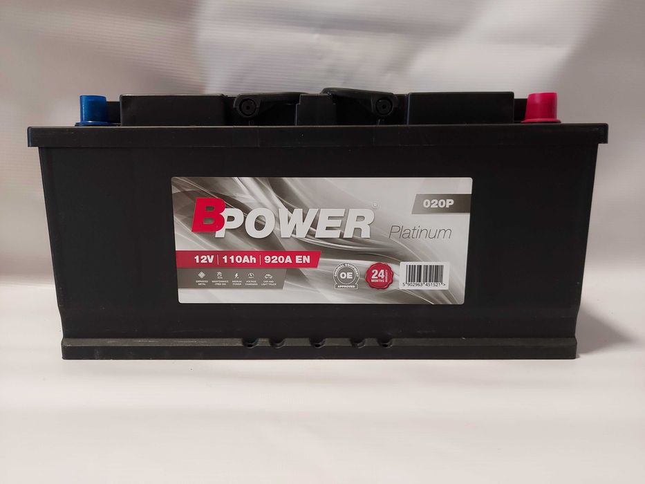Akumulator 12V BPower Patinum 110Ah 920A