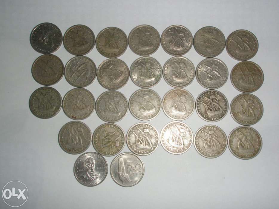 Moedas de 2$50