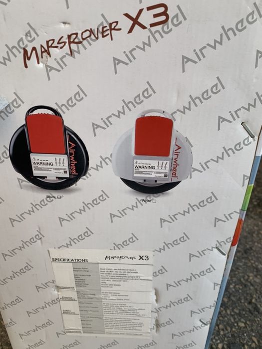 Airwheel x3 używany w dobrym stanie.  komplet z ladowarka.