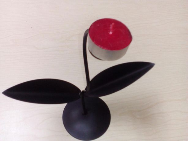 Castiçal Preto, com duas folhas