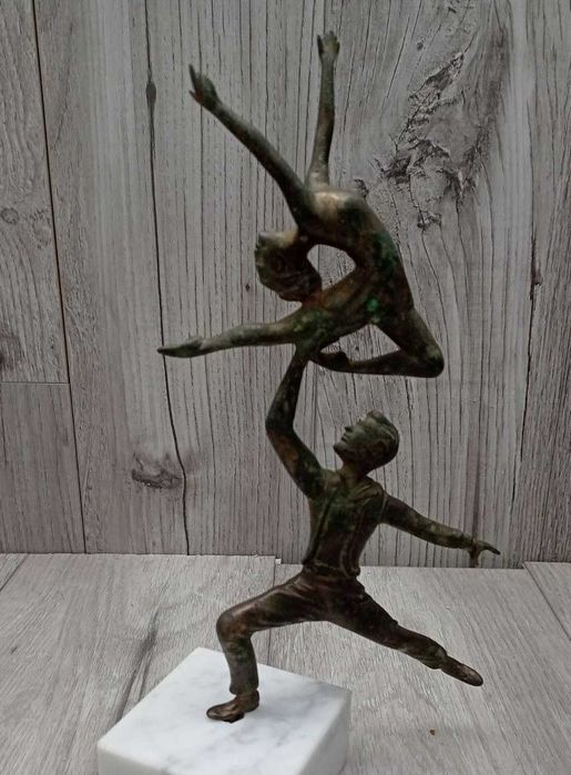 Статуетка "Гімнасти"  (бронза , СРСР)