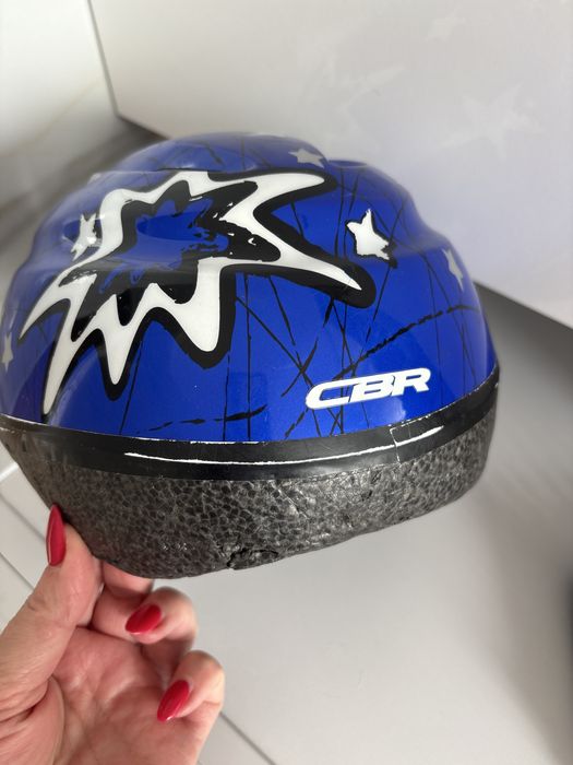 Kask rowerowy chłopięcy