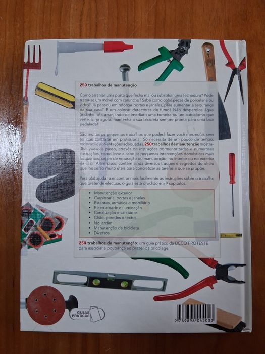 Livro "250 Trabalhos de Manutenção"