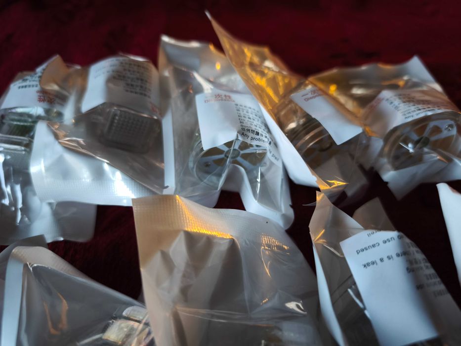 Trzy kartridże igły wkłady radiofrekwencja RF mikroigłowa 25 64 pin 3