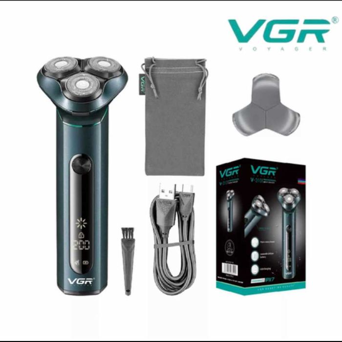Електробритва портативна бритва VGR V-310 для гоління бороди