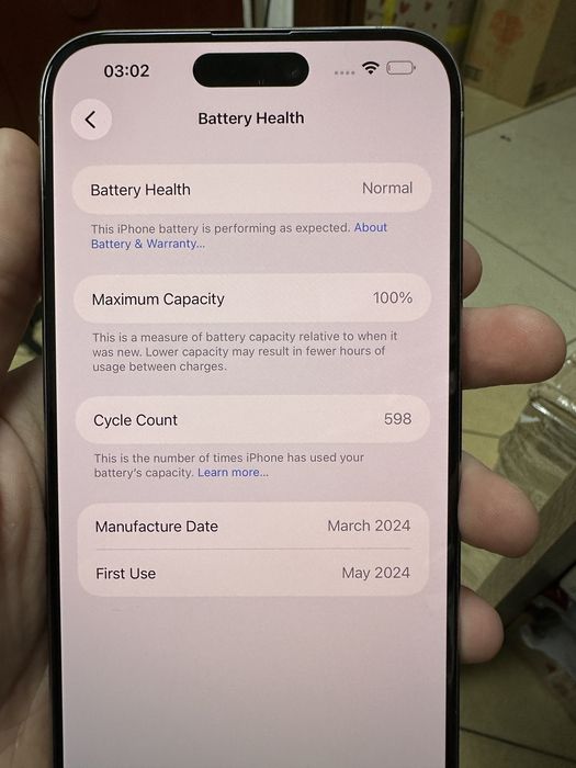 Iphone 15 pro max 256gb
