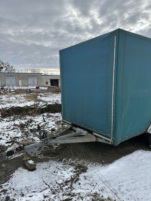 Причіп лафет тентований