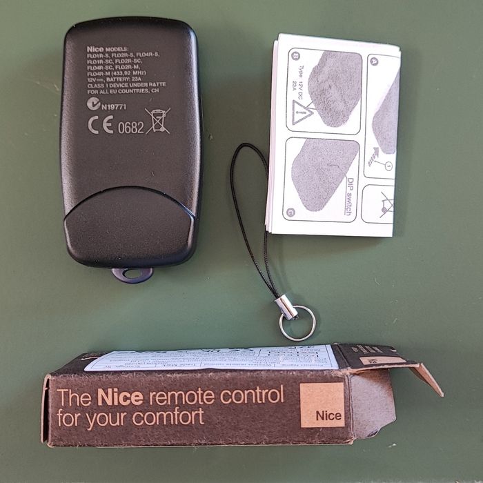 Comando de Garagem Original NICE FLO2R-S