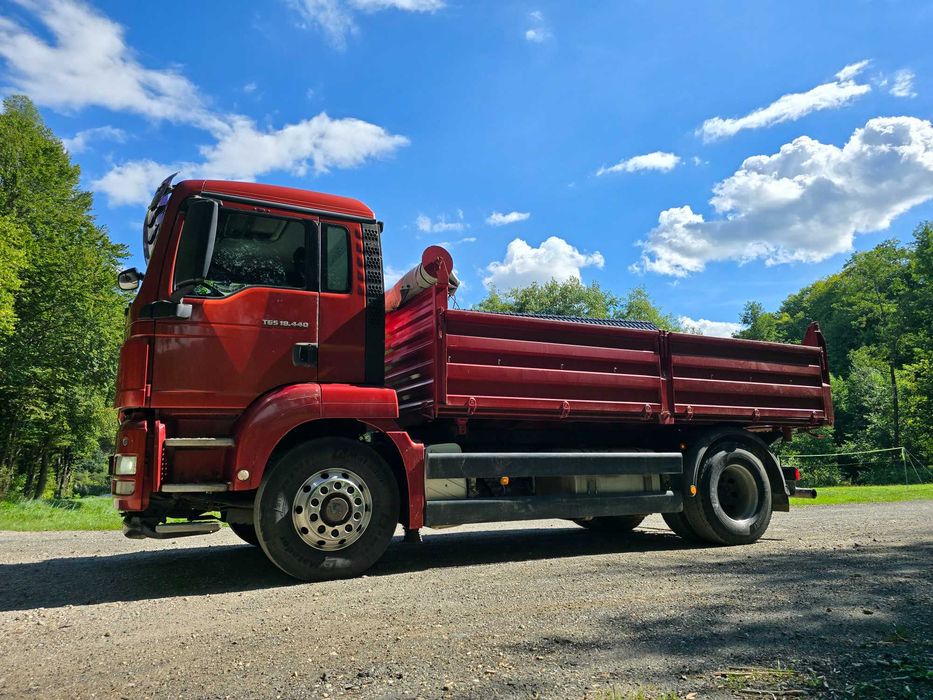 Man TGS 18.440 / WYWROTKA / 3-stronny KIPER / HYDRODRIVE 4x4 / manual / blokady