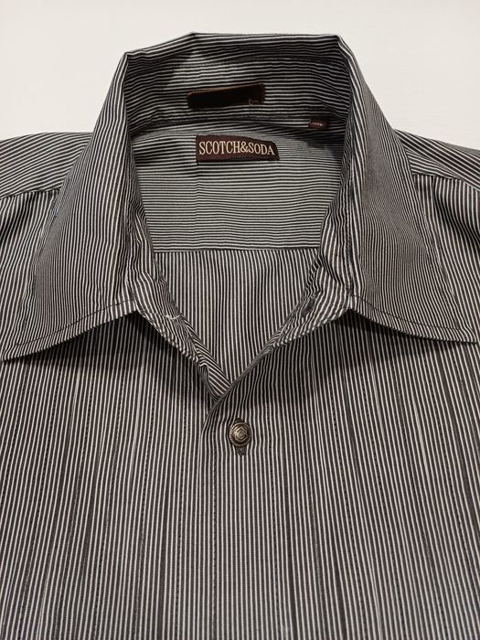 Męska koszula w paski Scoth & Soda  rozm 2XL/3XL.
