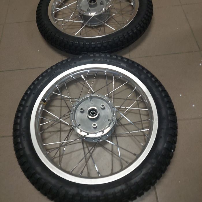 Nowe wycentrowane kola kpl r16"simson s50 s51 s53 enduro cross