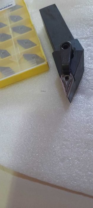 Conjunto de 2 suportes de pastilhas p/torno D25+ 10 pastilhas VNMG16