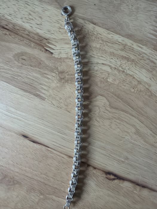Pulseira de elos em prata