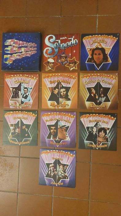 Coleção de vinis (discos de vinil)