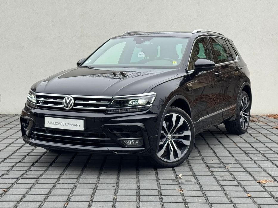 Volkswagen Tiguan R-line/Bezwypadkowy/Pierwszy Właściciel/Polski salon/Serwis ASO