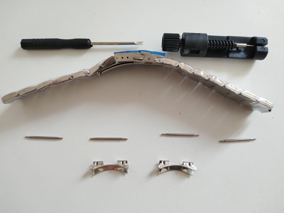 Bransoleta do zegarka 22 mm z wypełnieniem uszu