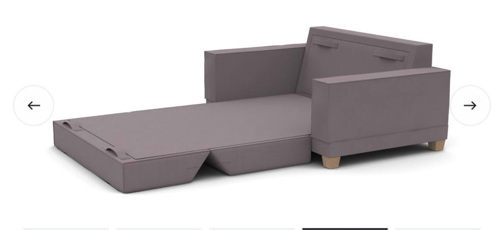 Продам розкладний диван пуфето, потребує реставрації обшивка