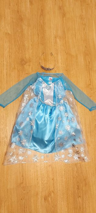Карнавальный костюм Эльзы Холодное сердце Ельзы  на 3-5 лет