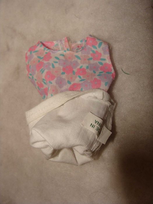 Vestido Flores Boneca