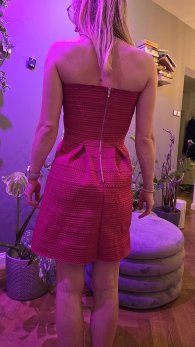 Sukienka Reserved ciemny róż rozm. S