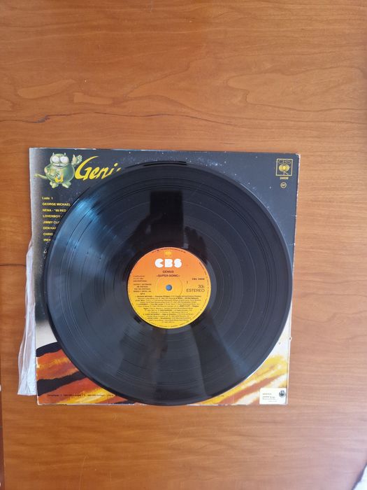 Vinil "Genius Super Sonic", 1984