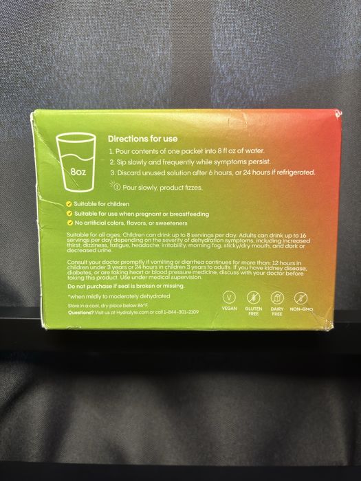 Hydralyte – Musujące elektrolity