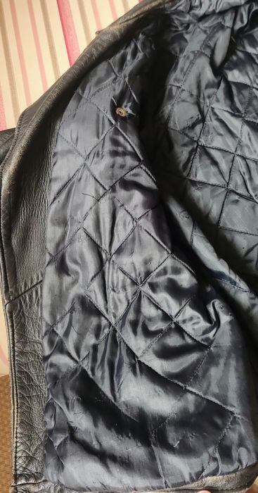 Шкіряна косуха з фурнітурою від YKK