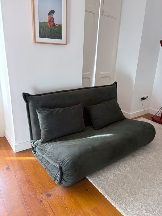 Sofa bombazine verde