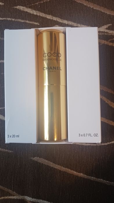 Perfumy damskie Chanel 3x20ml atomizer