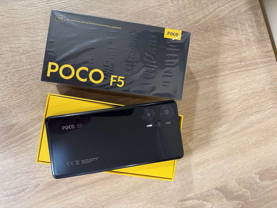 Смартфон POCO F5 12/256 Black в ідеальному стані, як новий.