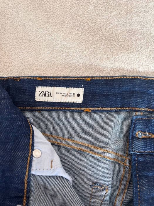 Темно-сині широкі джинси Zara з бирками.
