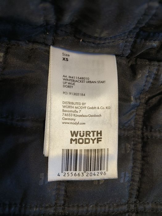 Kurtka zimowa Würth XS