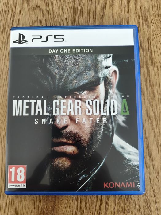 Metal Gear Solid Delta Snake Eater Ps5 Ang jak nowa + DLC