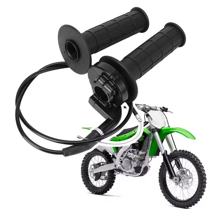 Короткоходная ручка газа + тросс гріпси