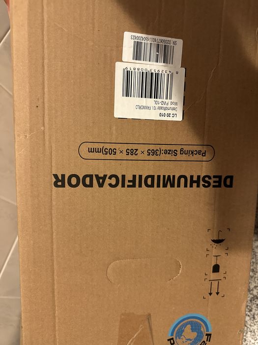 Desumidificador 10 litros silencioso