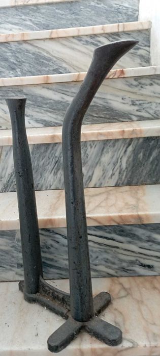 Conjunto 4x Ferro Maciço de Bater Solas e Formas de Sapateiro