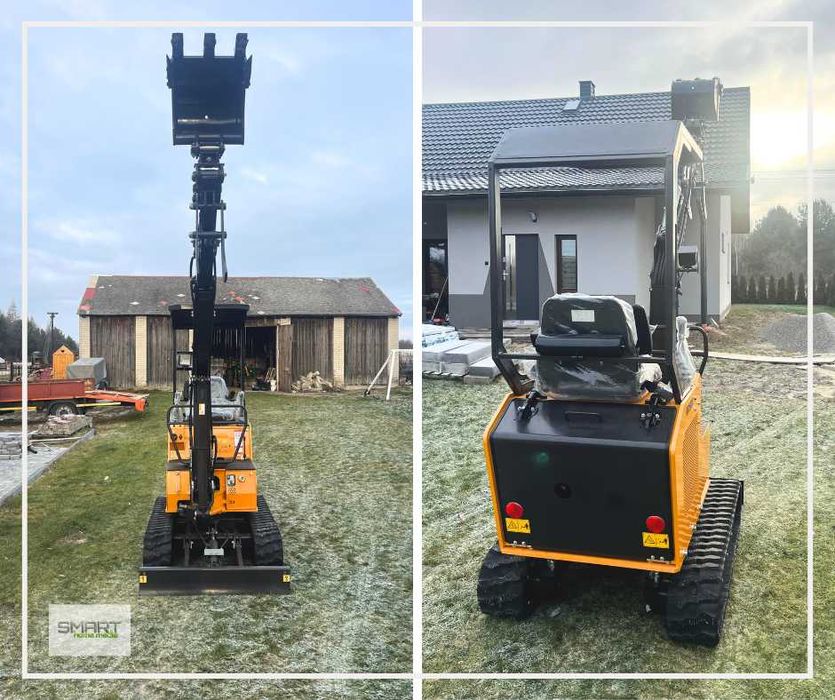 Przyłącza elektryczne prąd budowlany minikoparka Lublin Łęczna