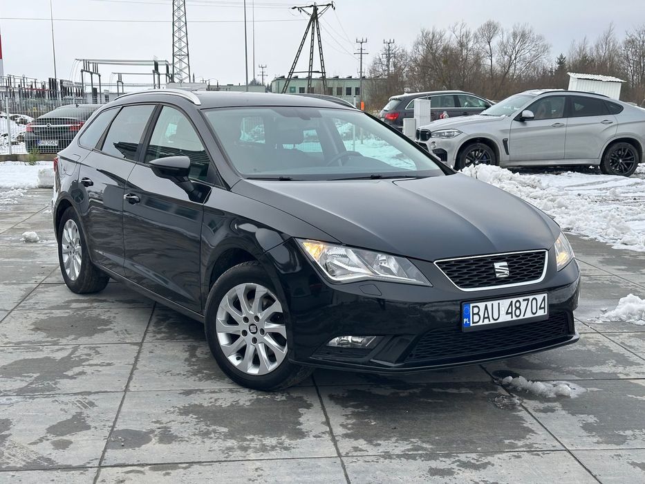 Seat Leon Seat Leon III 2014 kombi Ecomotive Style dobrze utrzymany alu i navi