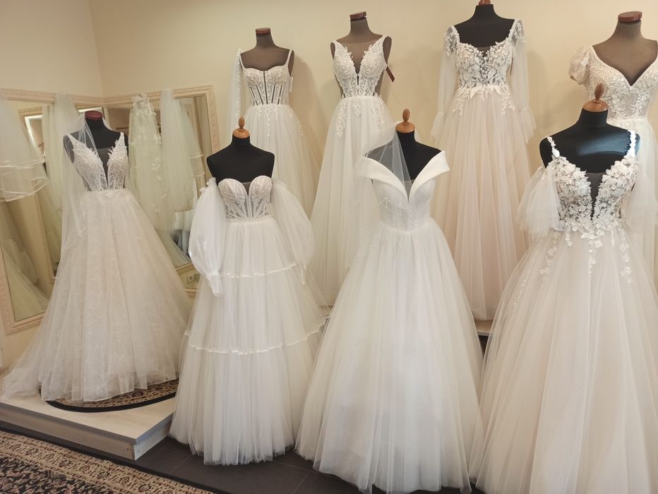 Salon sukien ślubnych suknia ślubna suknie ślubne plus size WYPRZEDAŻ