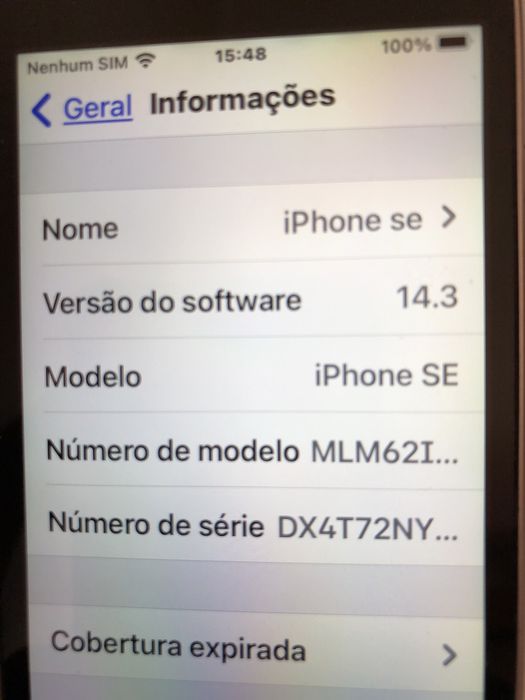 Iphone se 64gb como novo