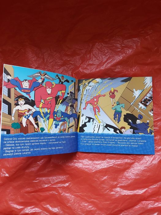 Komiks dziecięcy LUSTRO Liga sprawiedliwych 2008r