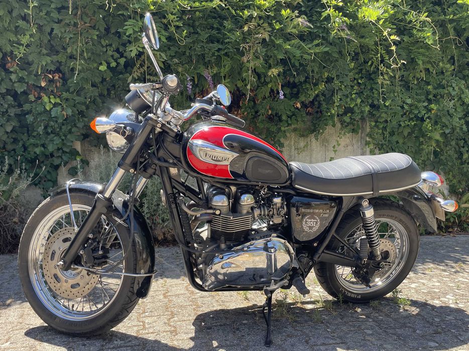 Triumph Bonneville T100 série especial como nova 19 900 km